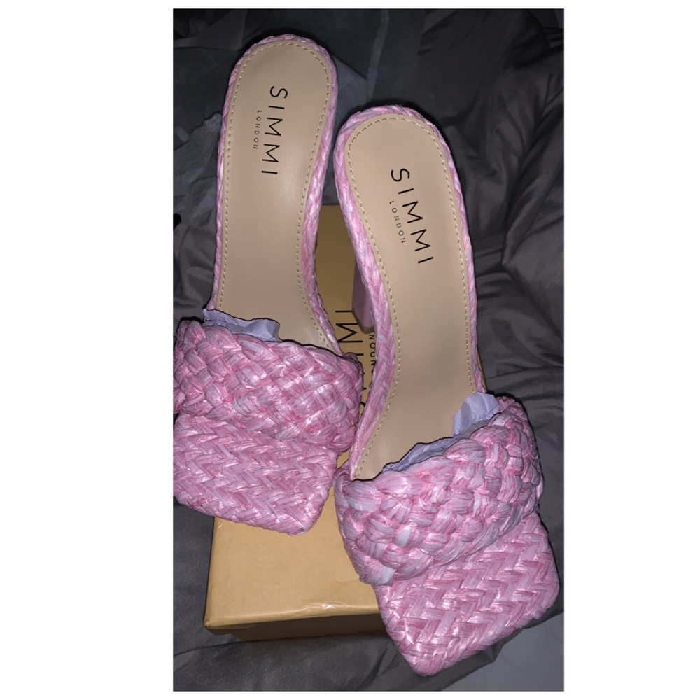 Pink Simmi heels